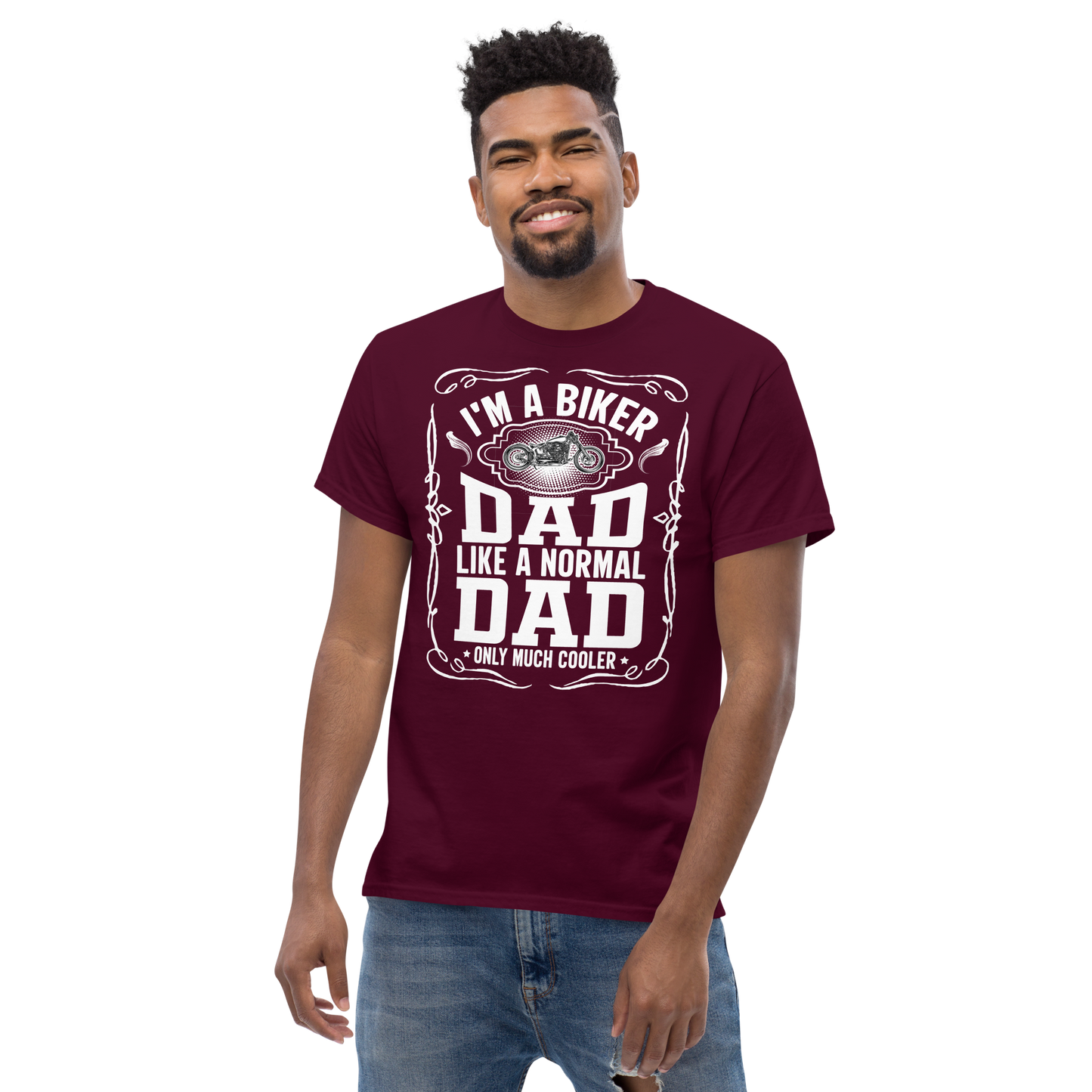 T-shirt for men - biker dad