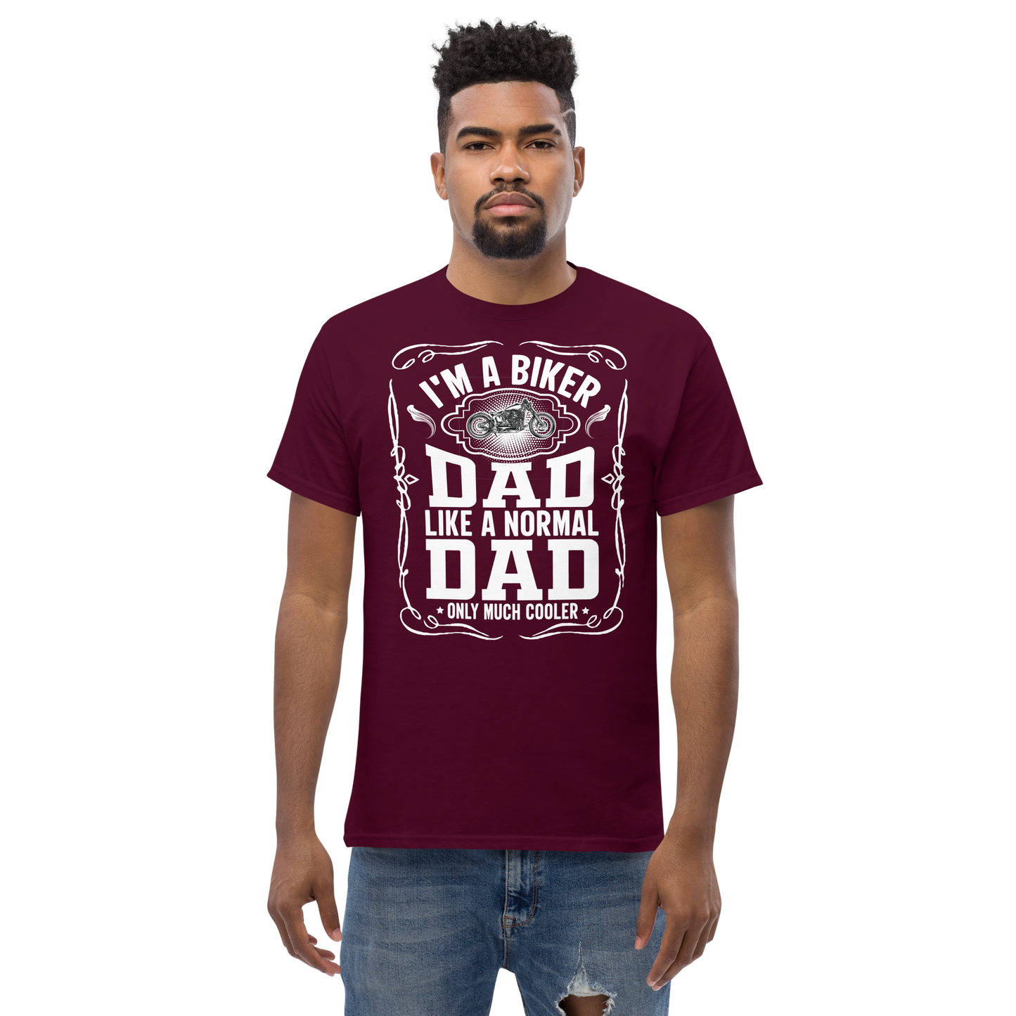 T-shirt for men - biker dad