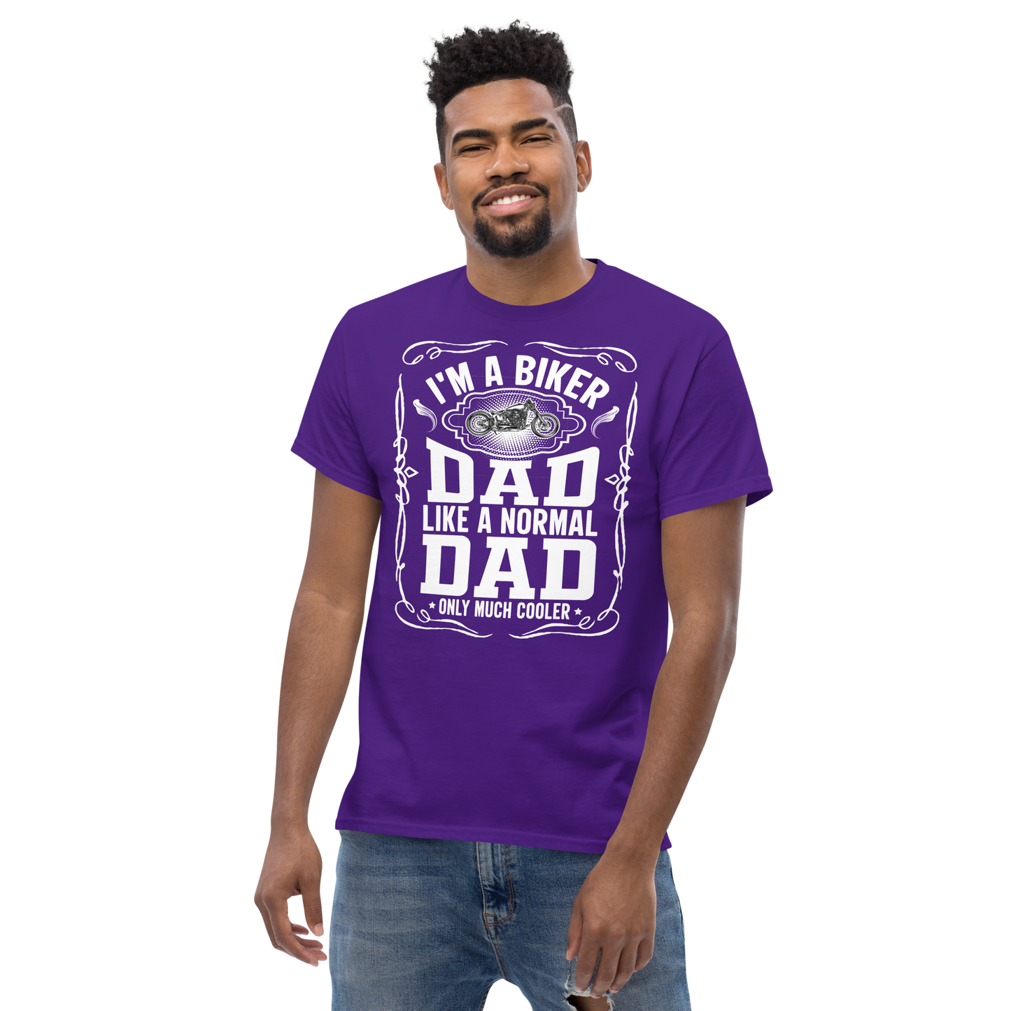 T-shirt for men - biker dad