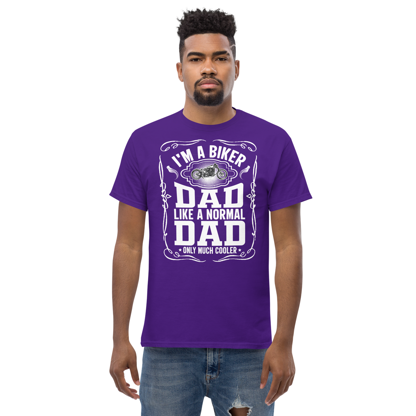 T-shirt for men - biker dad