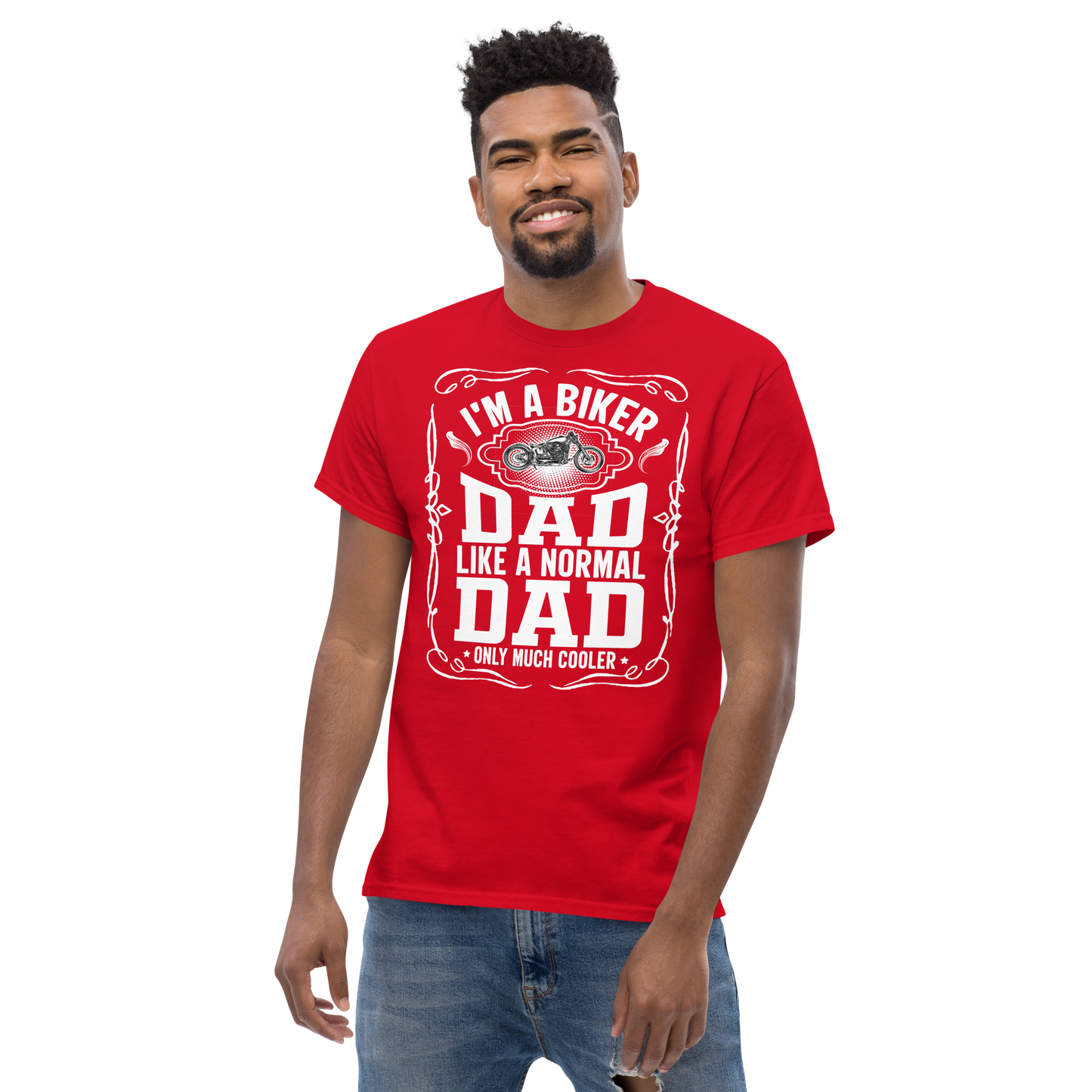 T-shirt for men - biker dad