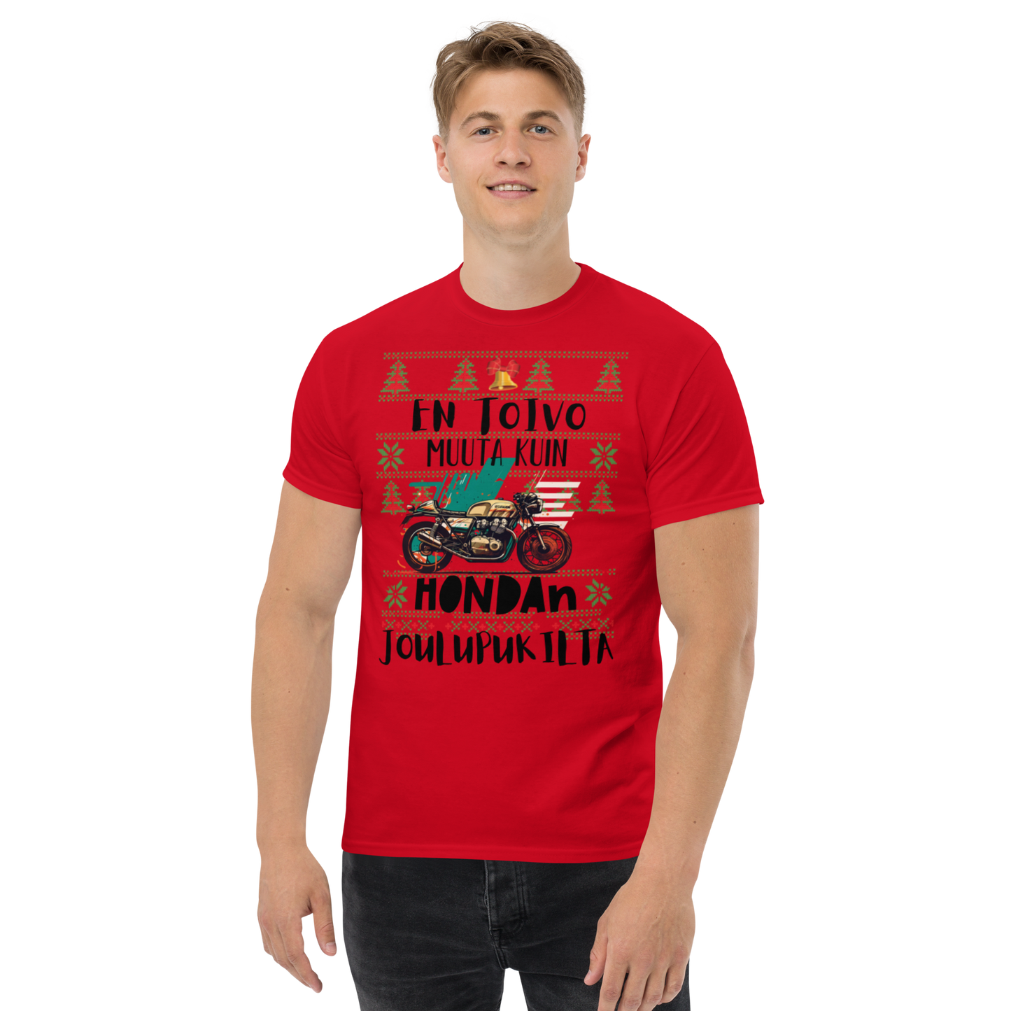 I wish for nothing more than Honda's Christmas present from Santa - a t-shirt