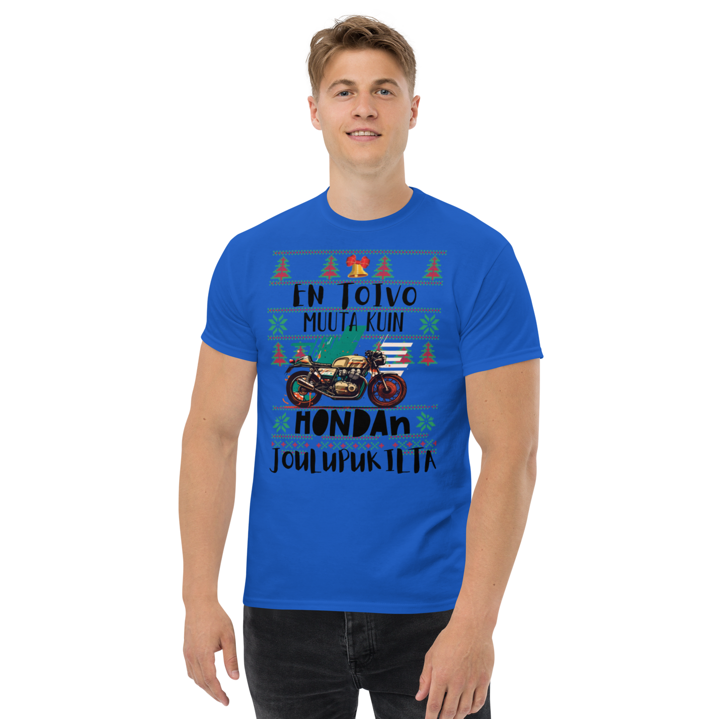 I wish for nothing more than Honda's Christmas present from Santa - a t-shirt