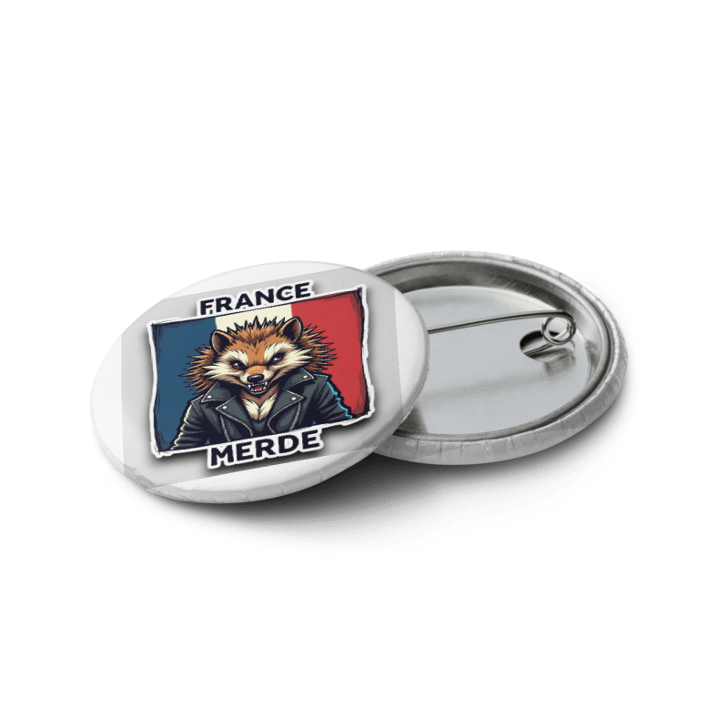 Hellualndian siili maailmalla: Jääkaappimagneetti tai pinssi