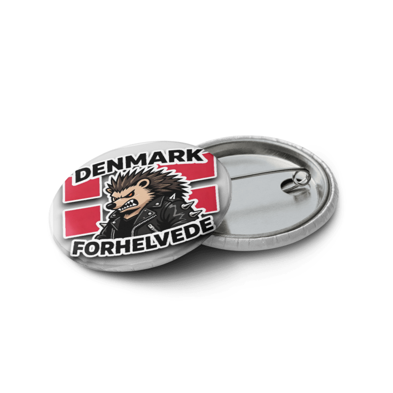 Hellualndian siili maailmalla: Jääkaappimagneetti tai pinssi