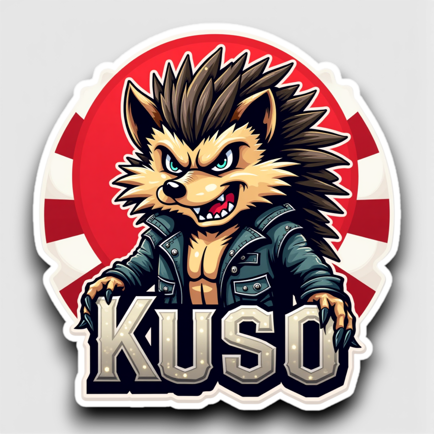 Hellualndian siili maailmalla: Jääkaappimagneetti tai pinssi