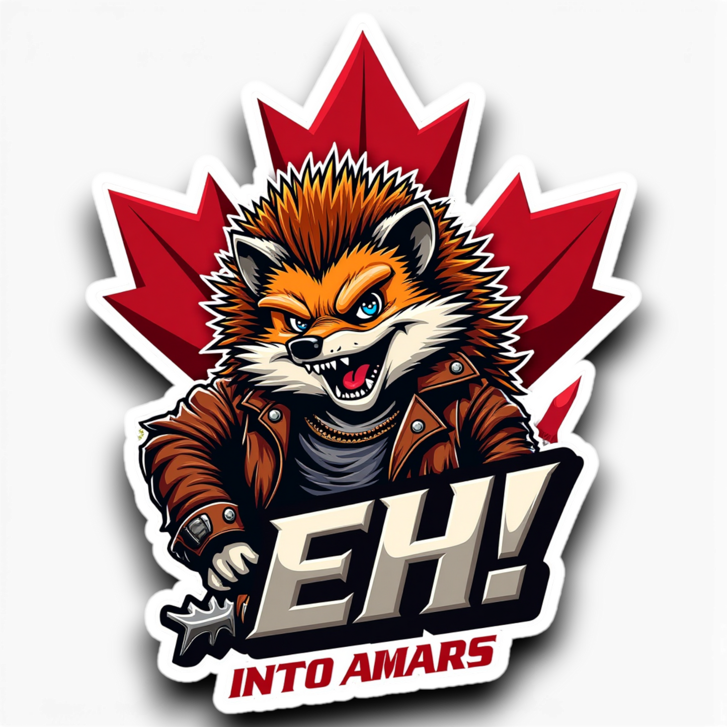 Hellualndian siili maailmalla: Jääkaappimagneetti tai pinssi