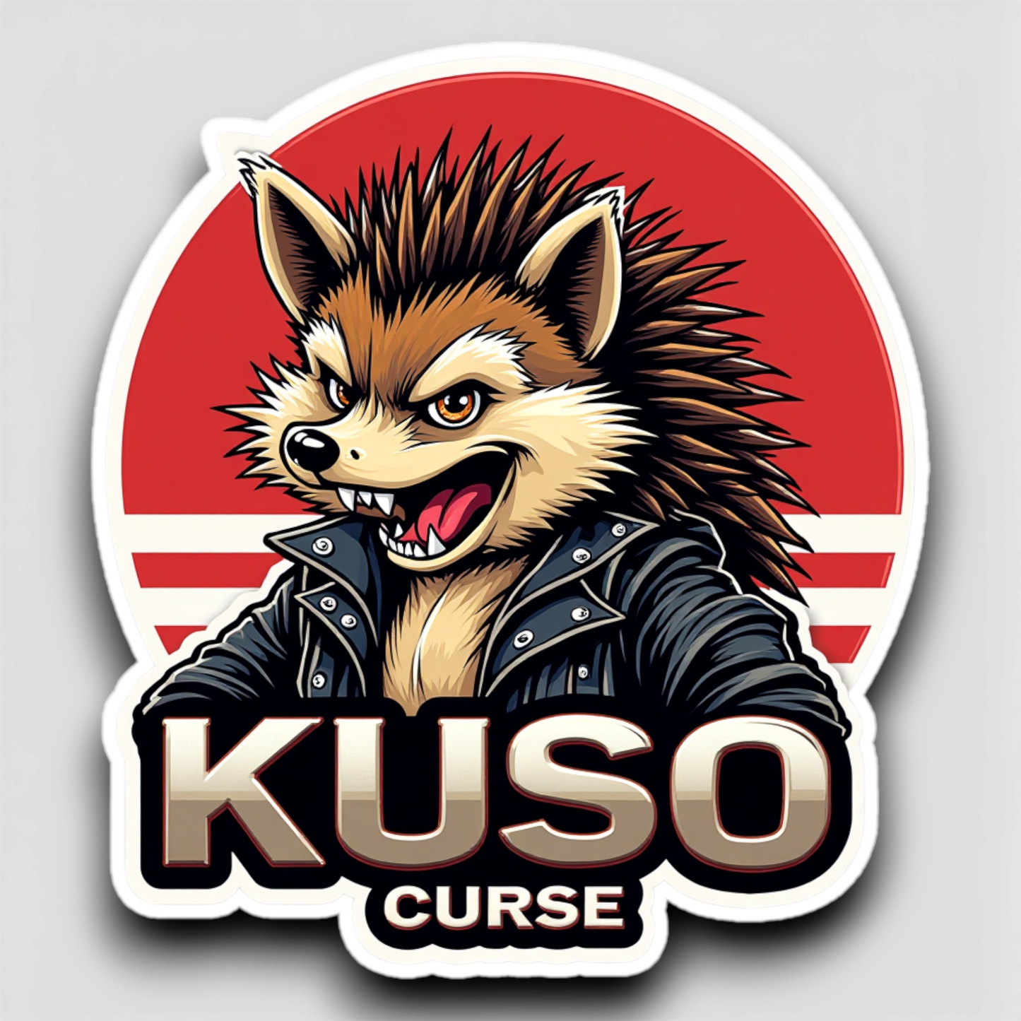 Hellualndian siili maailmalla: Jääkaappimagneetti tai pinssi