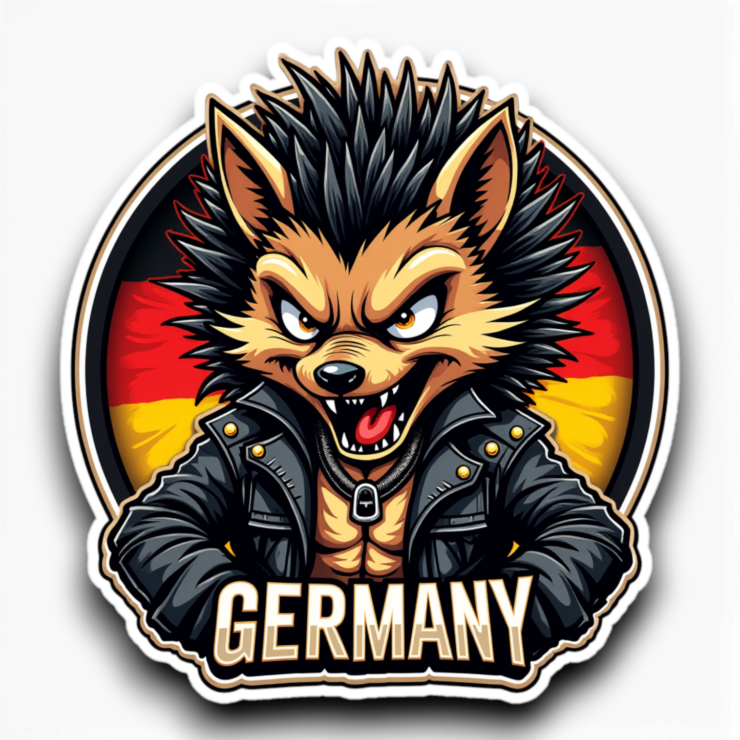 Hellualndian siili maailmalla: Jääkaappimagneetti tai pinssi