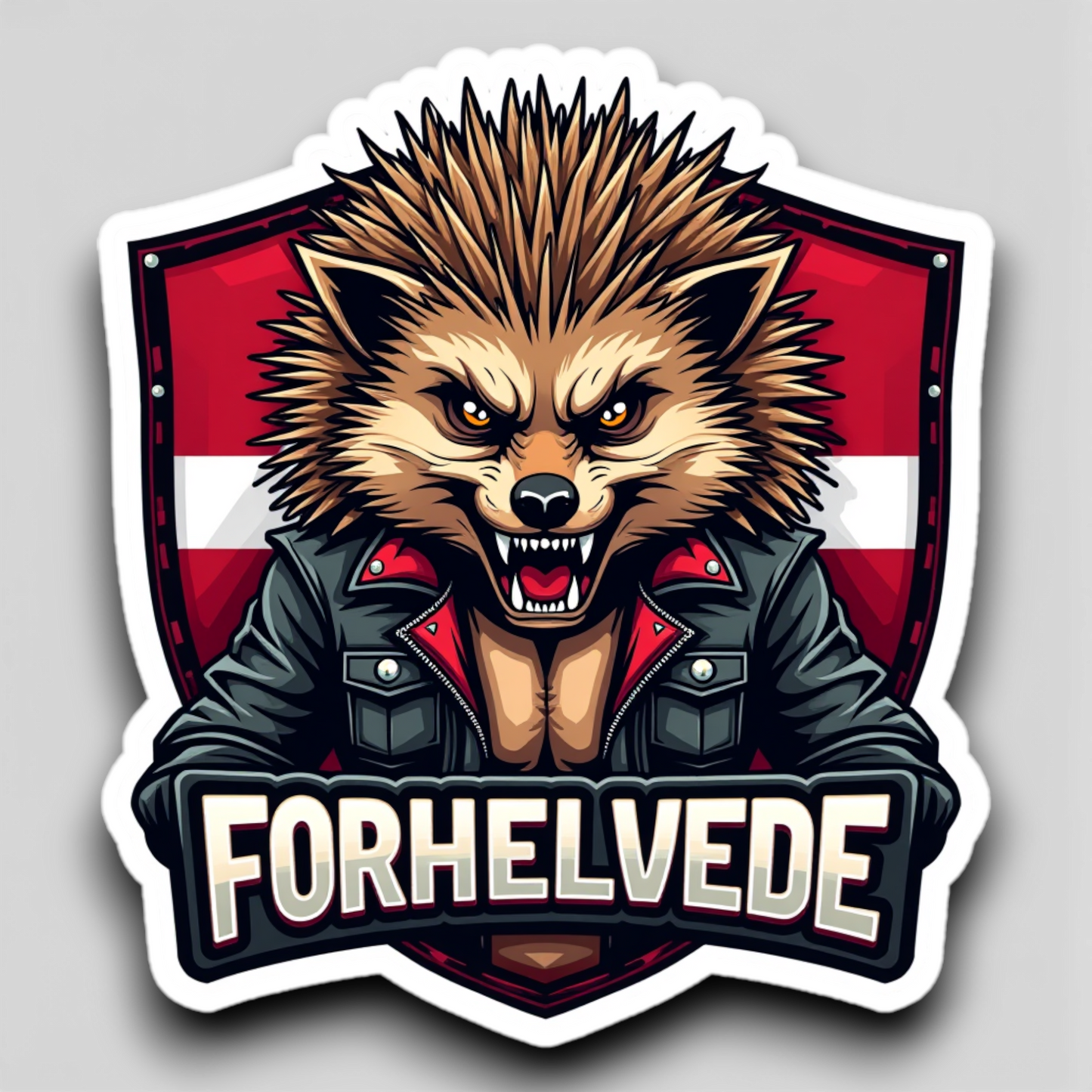 Hellualndian siili maailmalla: Jääkaappimagneetti tai pinssi