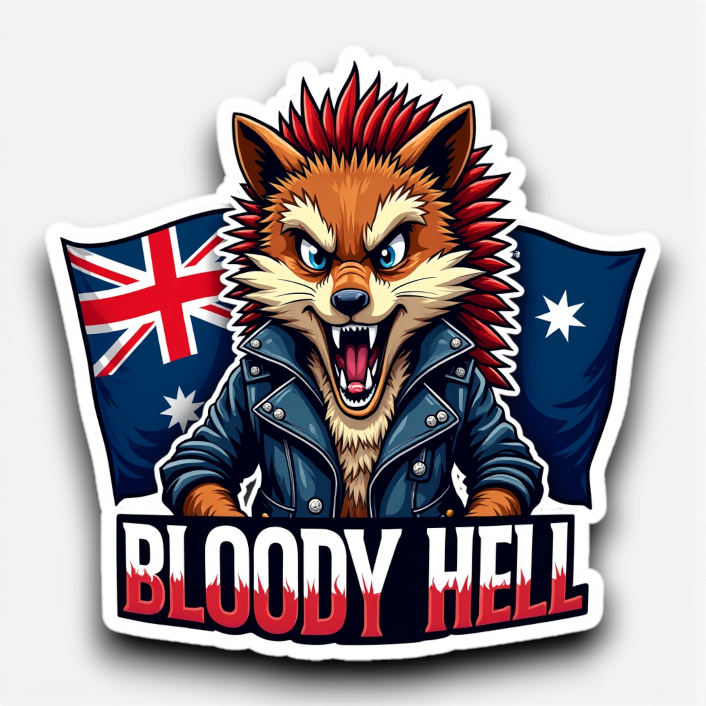 Hellualndian siili maailmalla: Jääkaappimagneetti tai pinssi