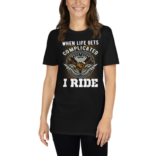 unisex T-shirt i ride