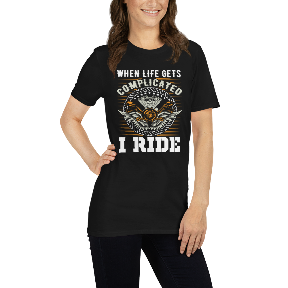 unisex T-shirt i ride