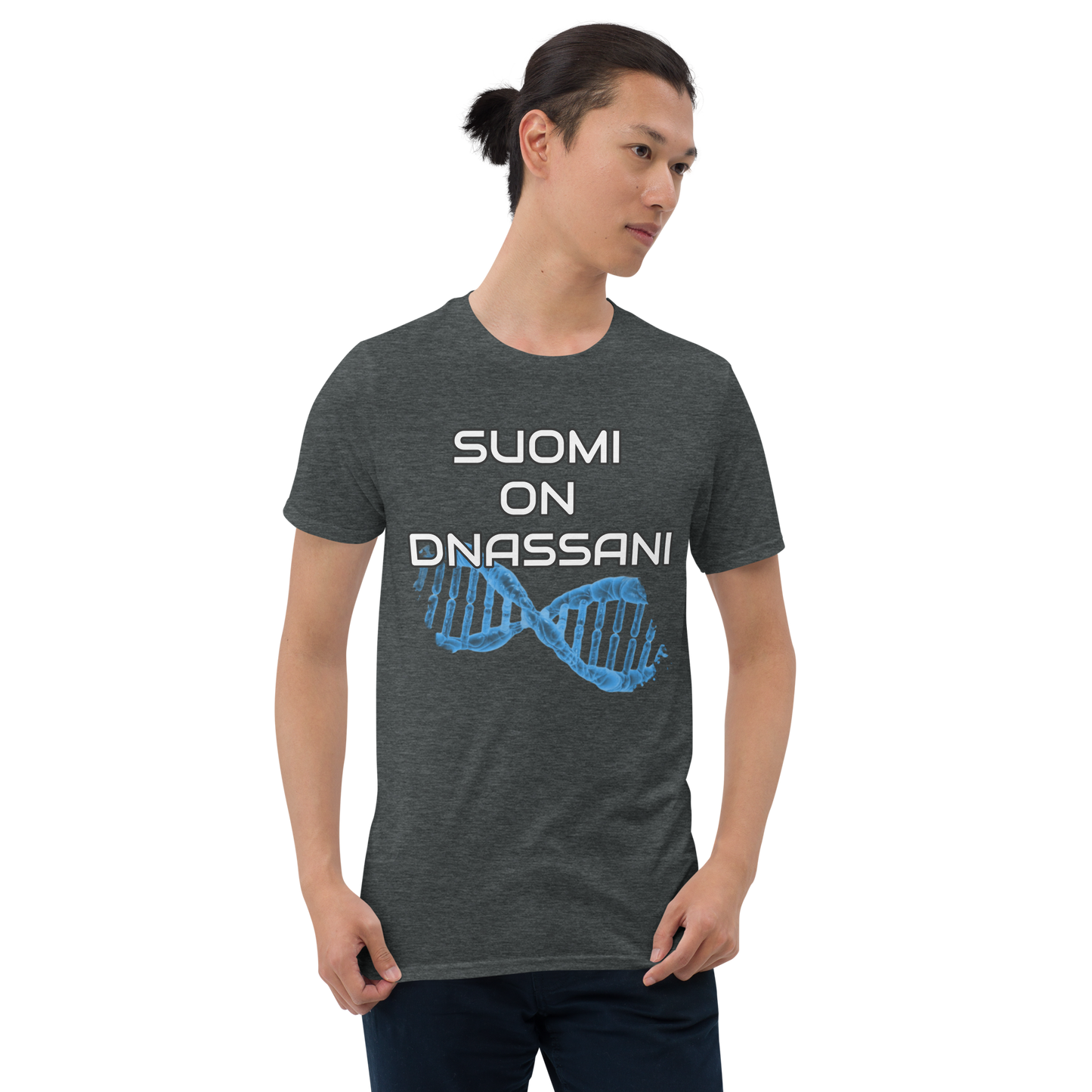 Short-sleeved unisex T-shirt - Finland IS in my DNA