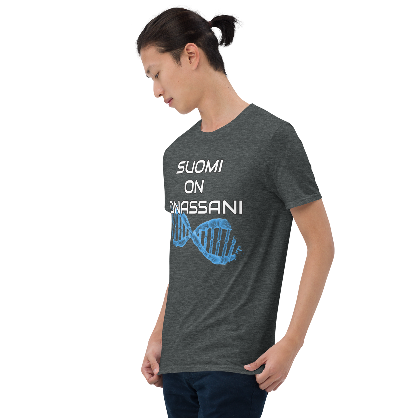 Short-sleeved unisex T-shirt - Finland IS in my DNA