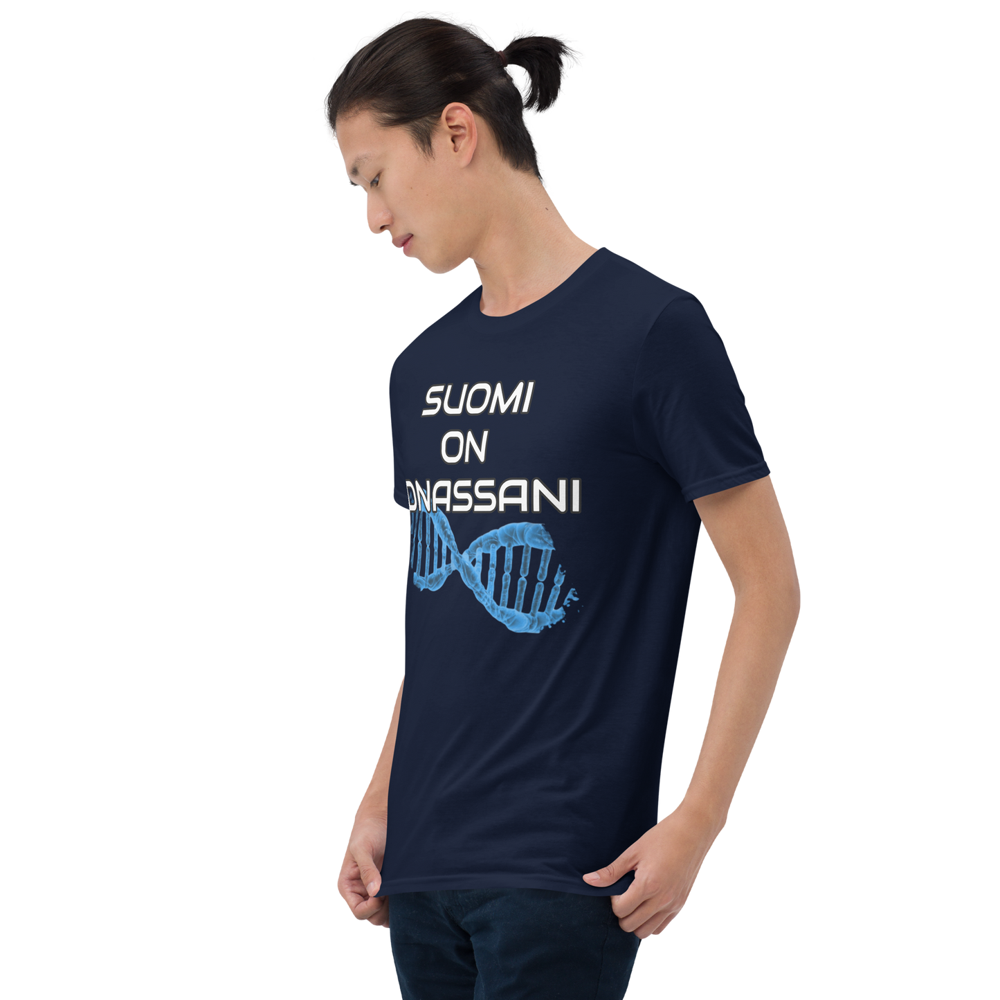 Short-sleeved unisex T-shirt - Finland IS in my DNA