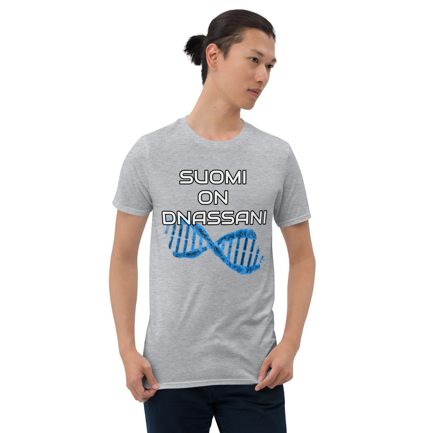 Short-sleeved unisex T-shirt - Finland IS in my DNA