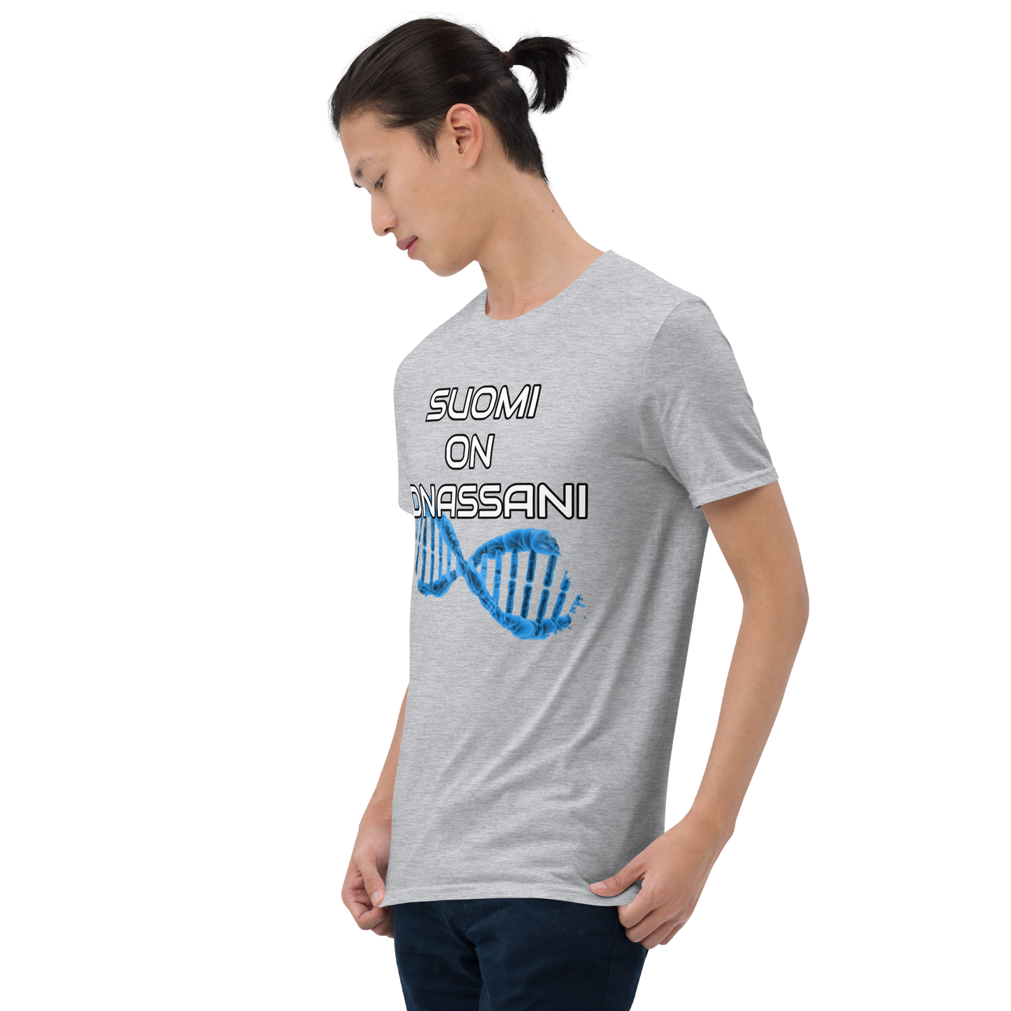 Short-sleeved unisex T-shirt - Finland IS in my DNA