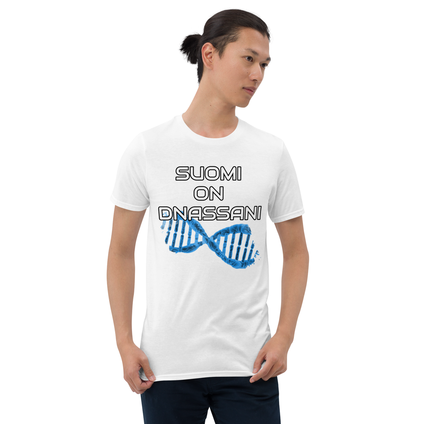 Short-sleeved unisex T-shirt - Finland IS in my DNA