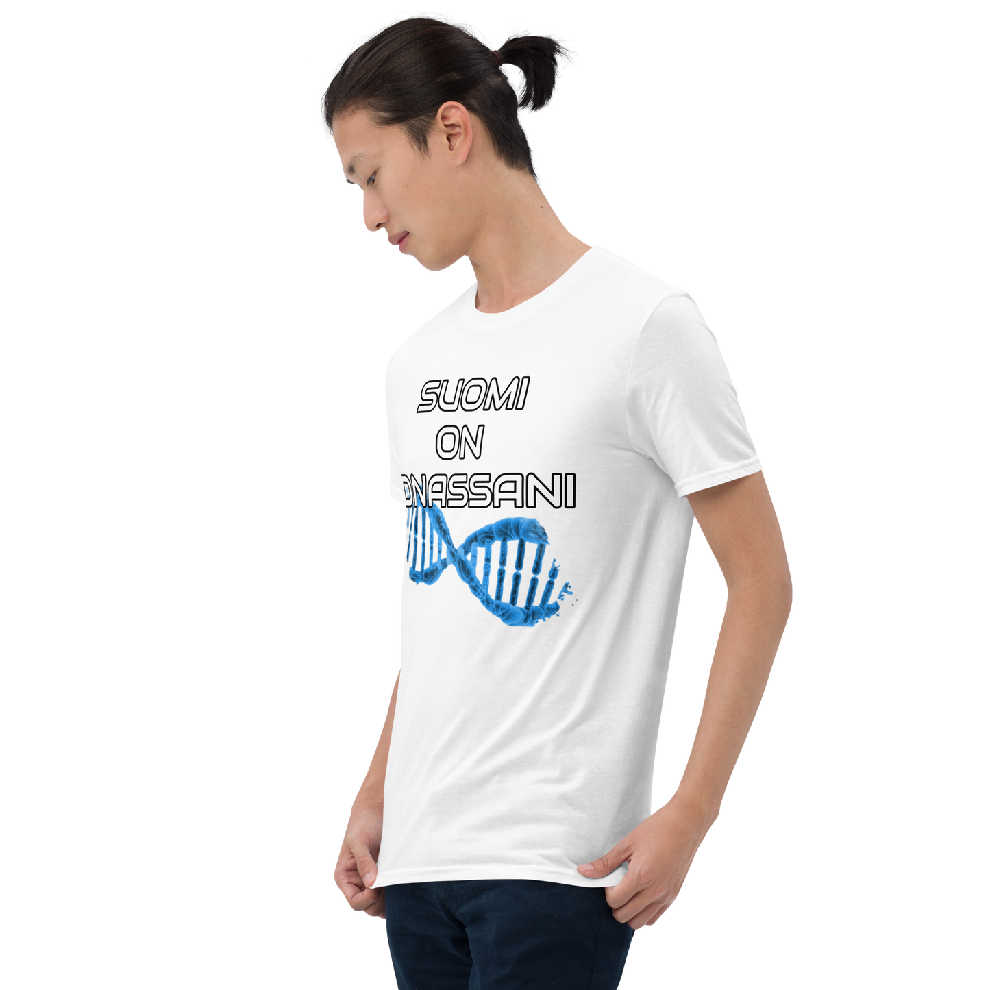 Short-sleeved unisex T-shirt - Finland IS in my DNA