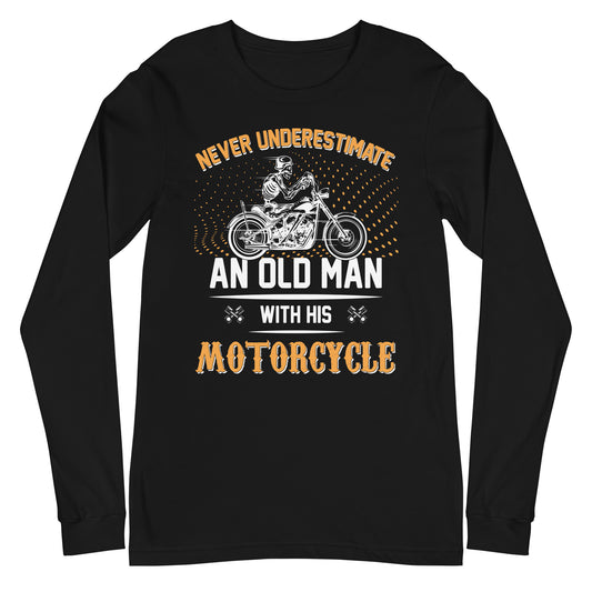 Unisex long-sleeved shirt old man