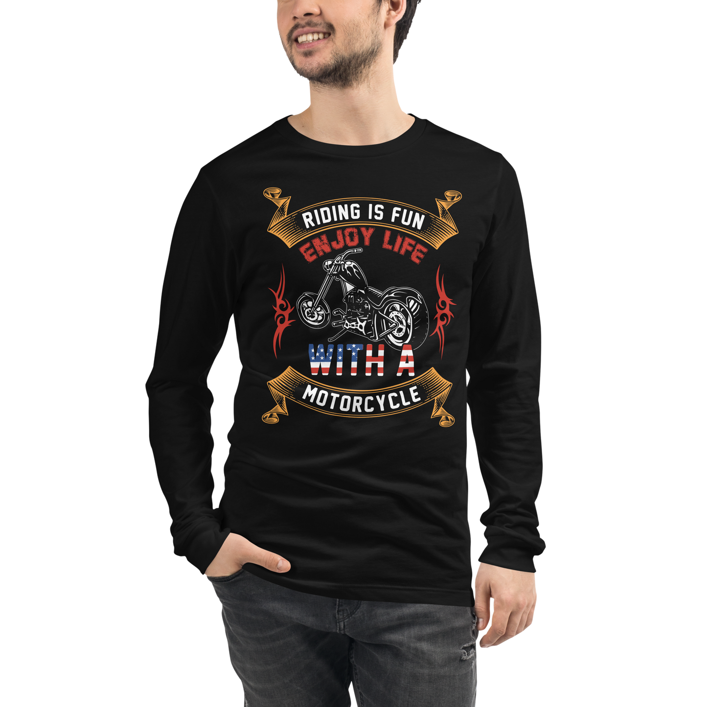 t-shirt long sleeve unisex American