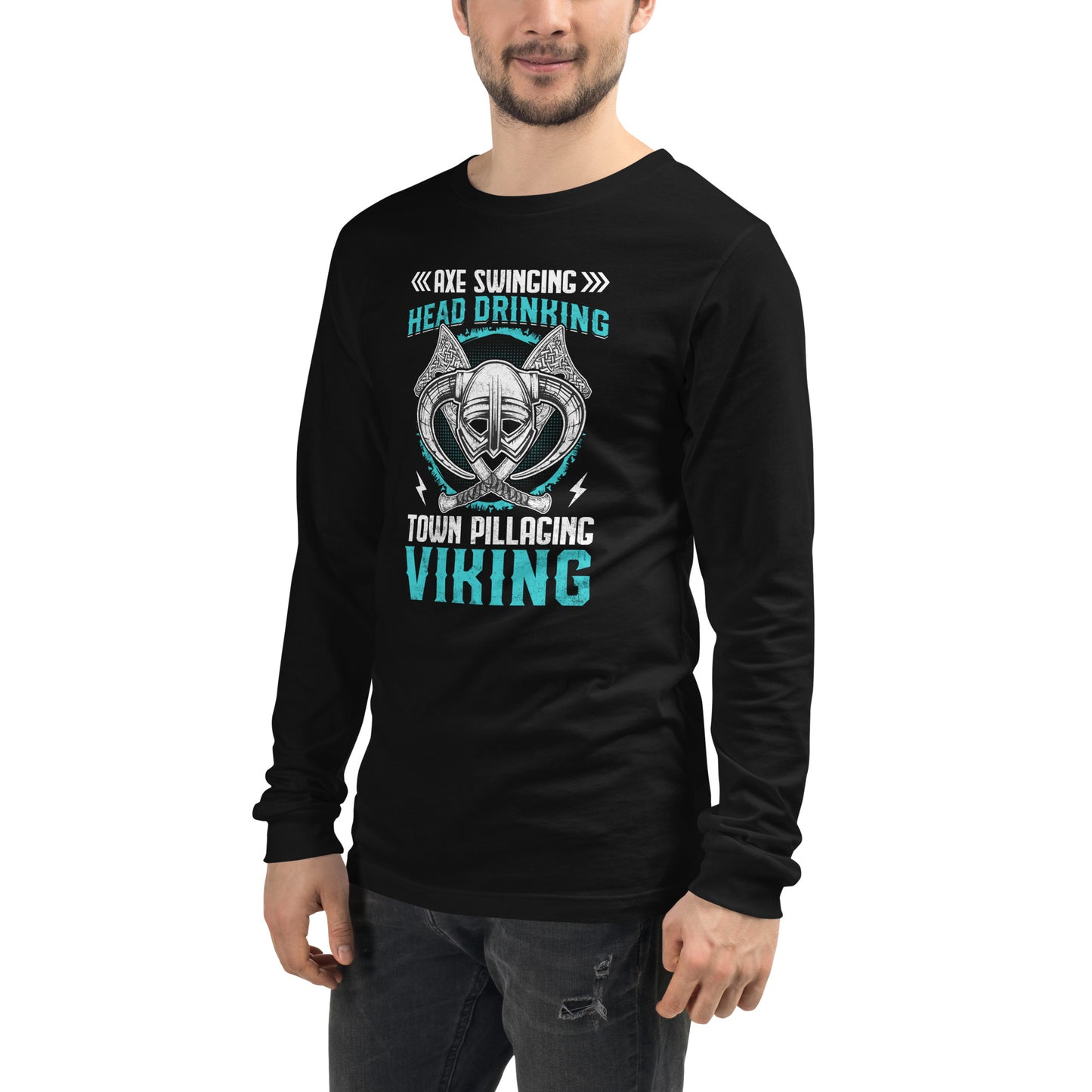 Long-sleeved t-shirt unisex Viking