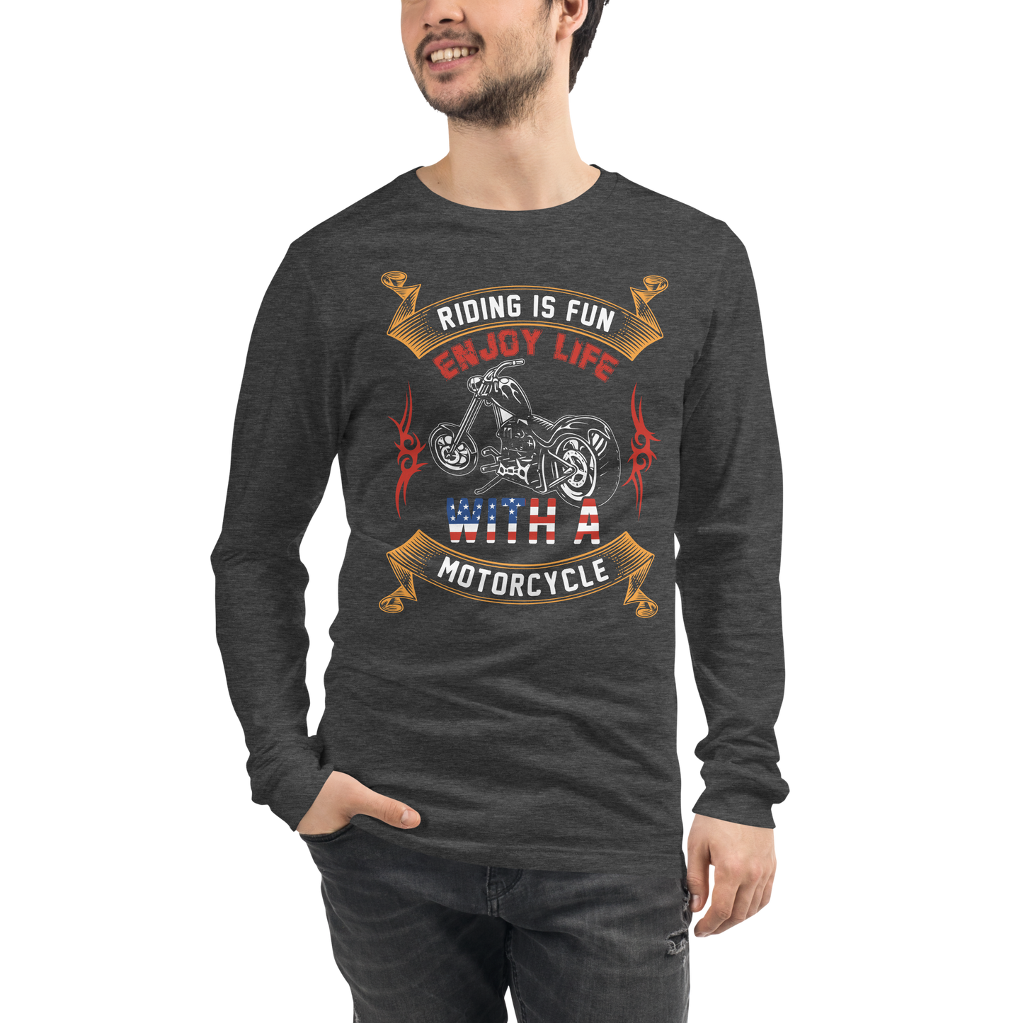 t-shirt long sleeve unisex American