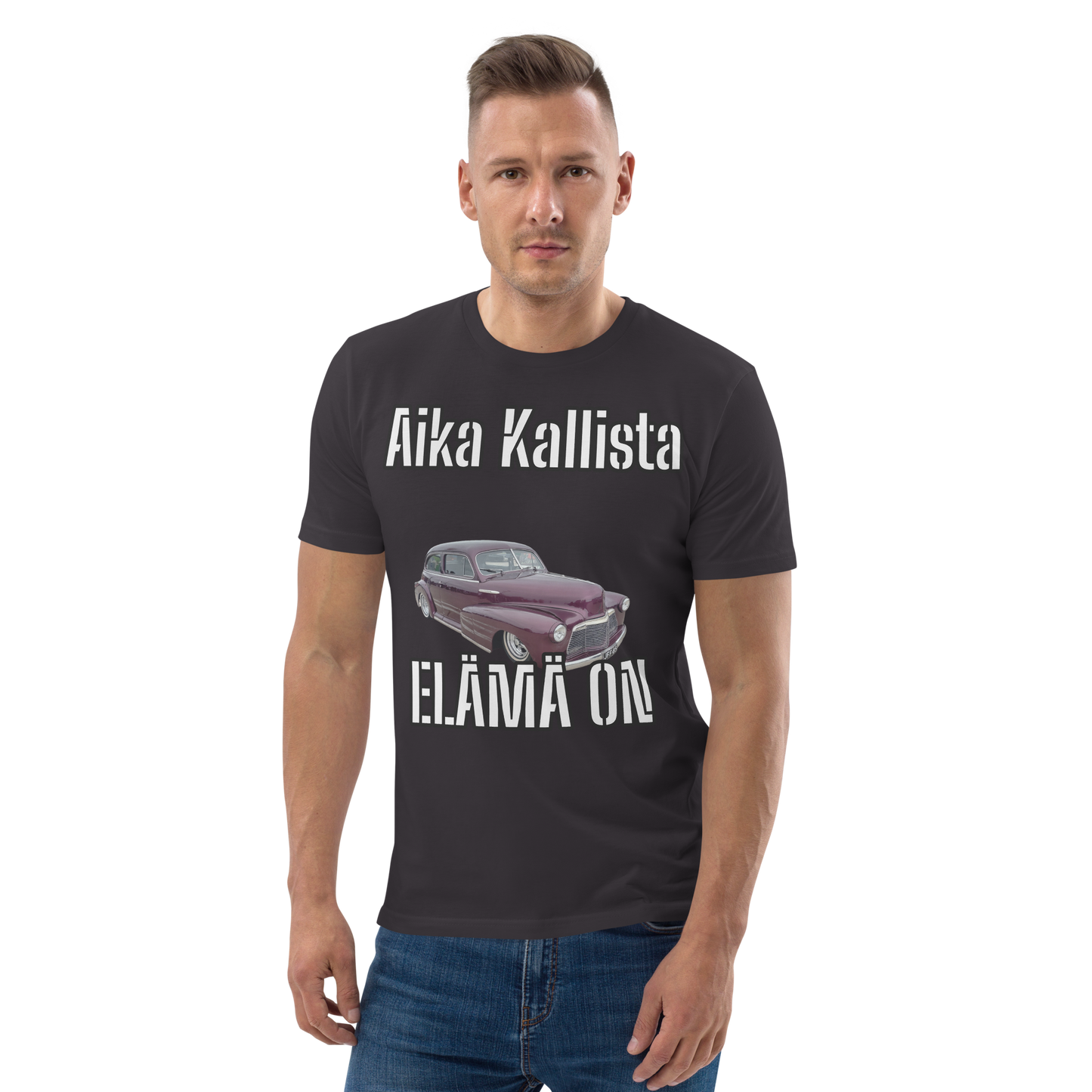 Muokkaa oma paita: Unisex EKOPUUVILLAINEN T-paita - kallista