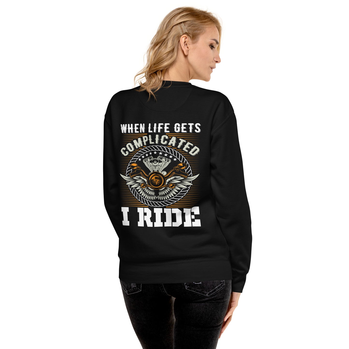 Unisex Premium sweatshirt i ride