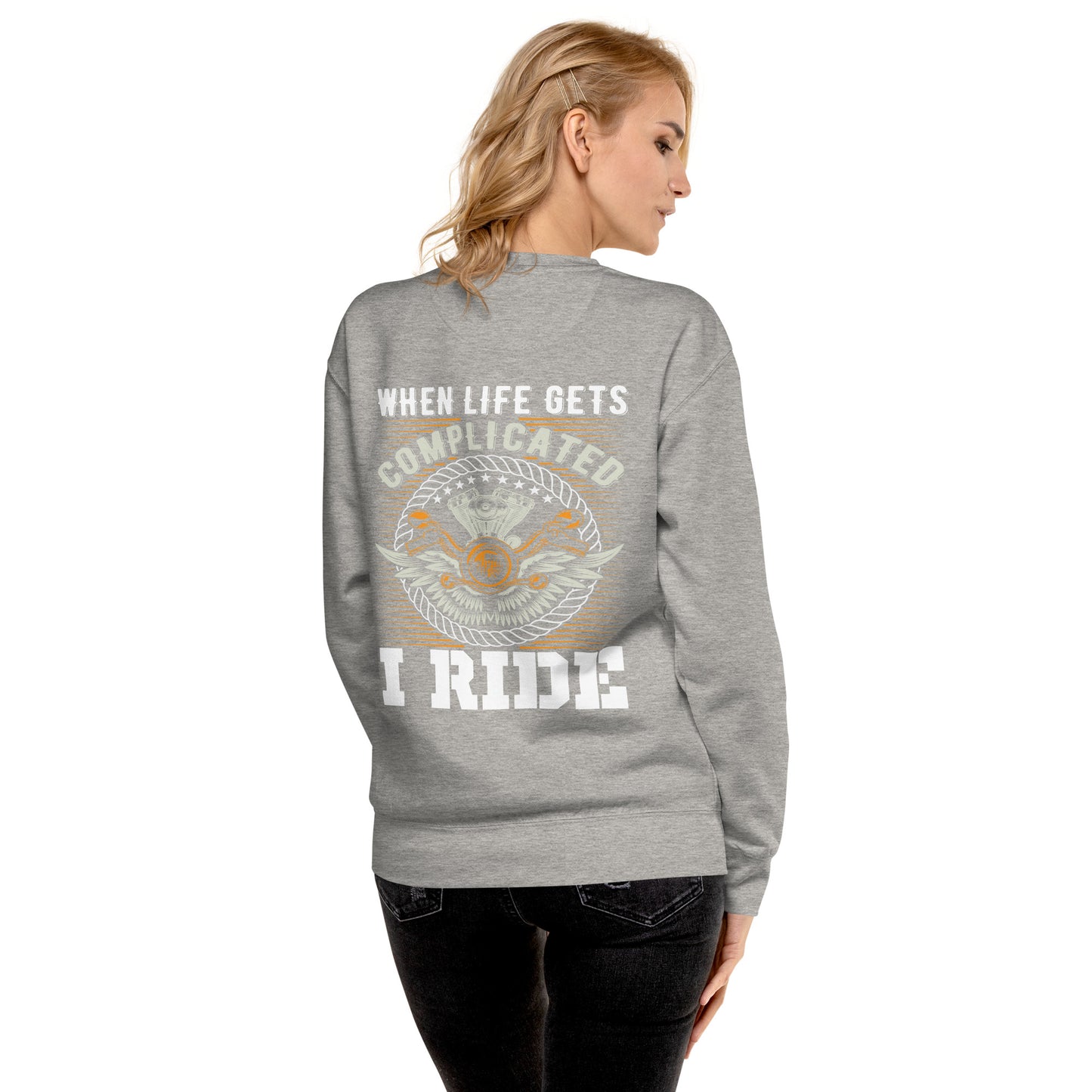 Unisex Premium sweatshirt i ride