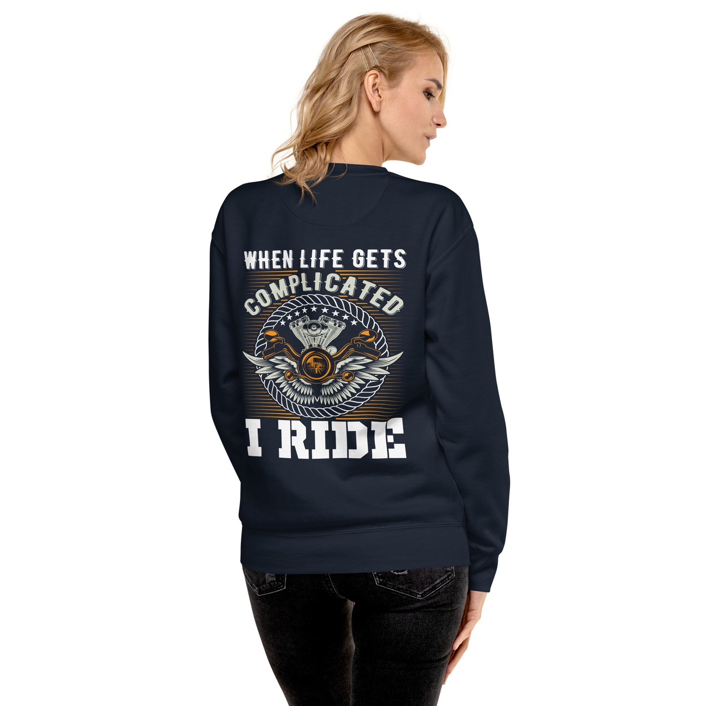 Unisex Premium sweatshirt i ride