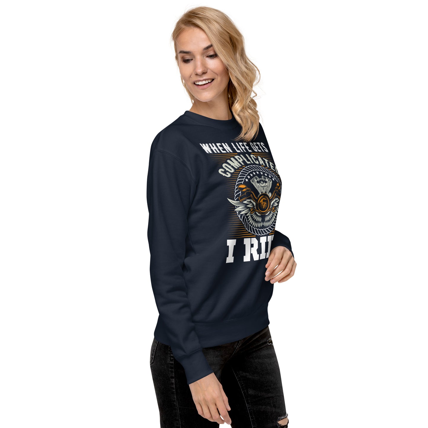 Unisex Premium sweatshirt i ride