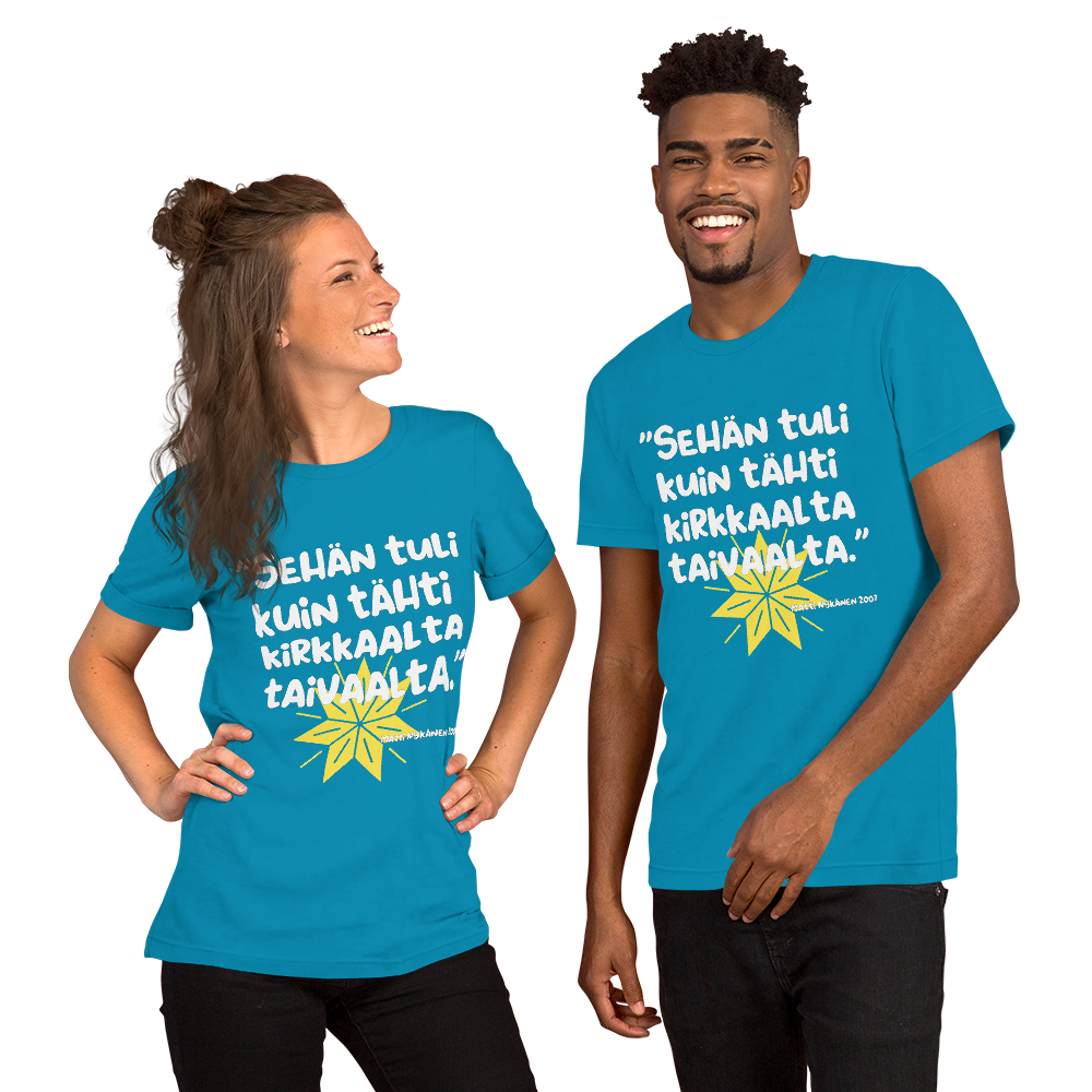 unisex T-shirt Matti Nykänen: star