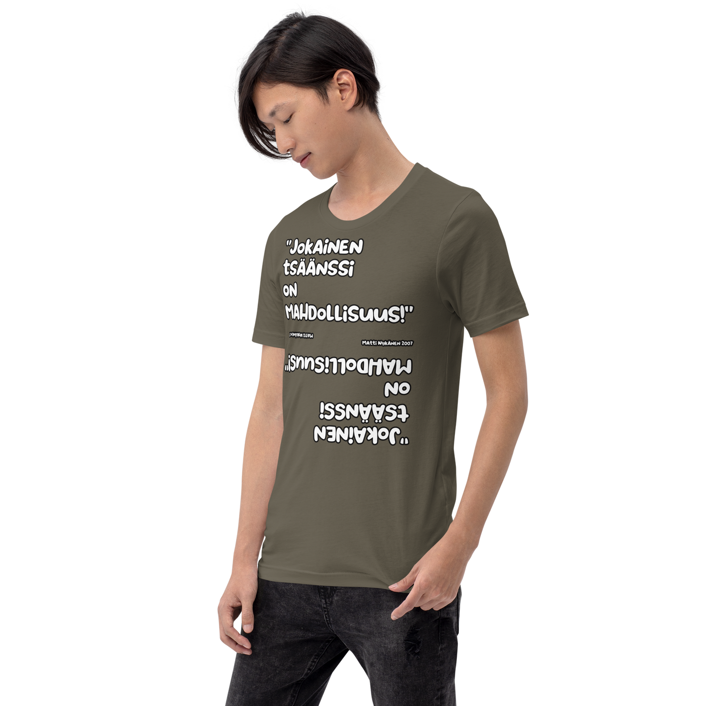 unisex T-shirt Matti Nykänen: every day