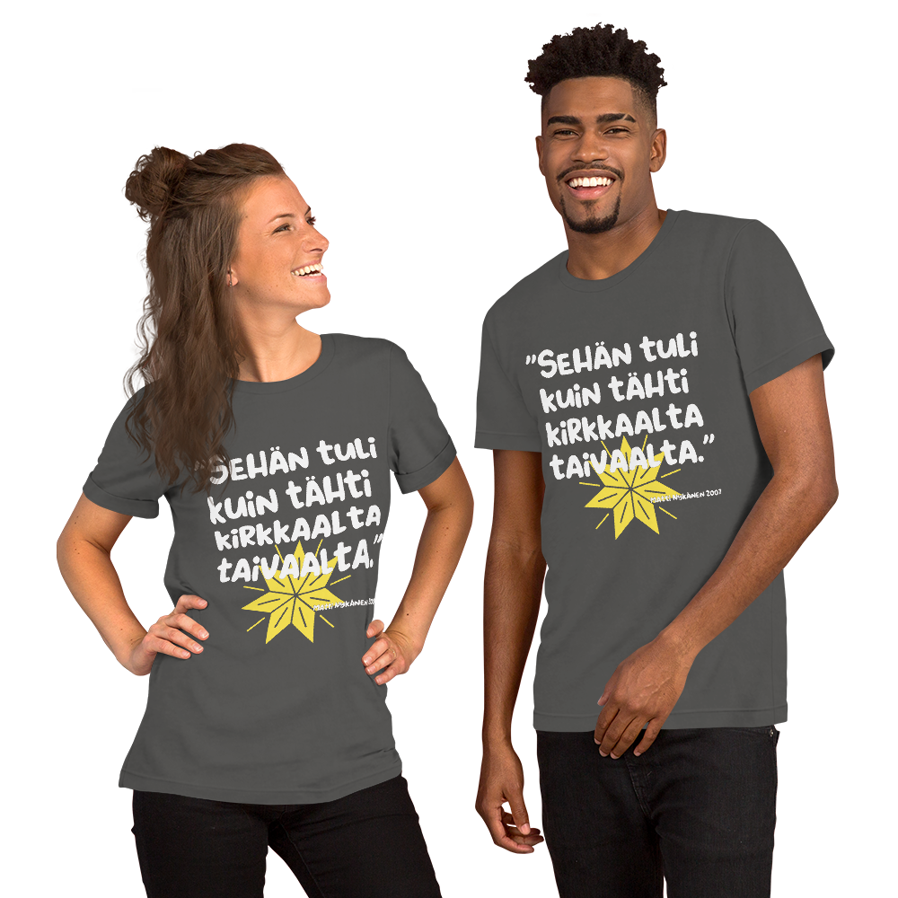 unisex T-shirt Matti Nykänen: star