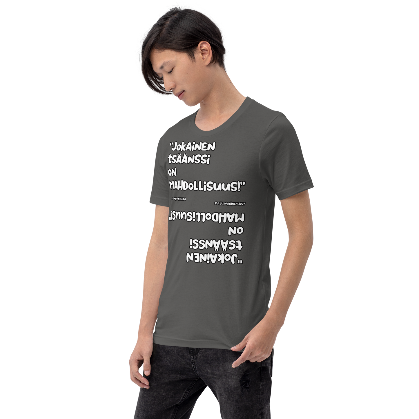 unisex T-shirt Matti Nykänen: every day