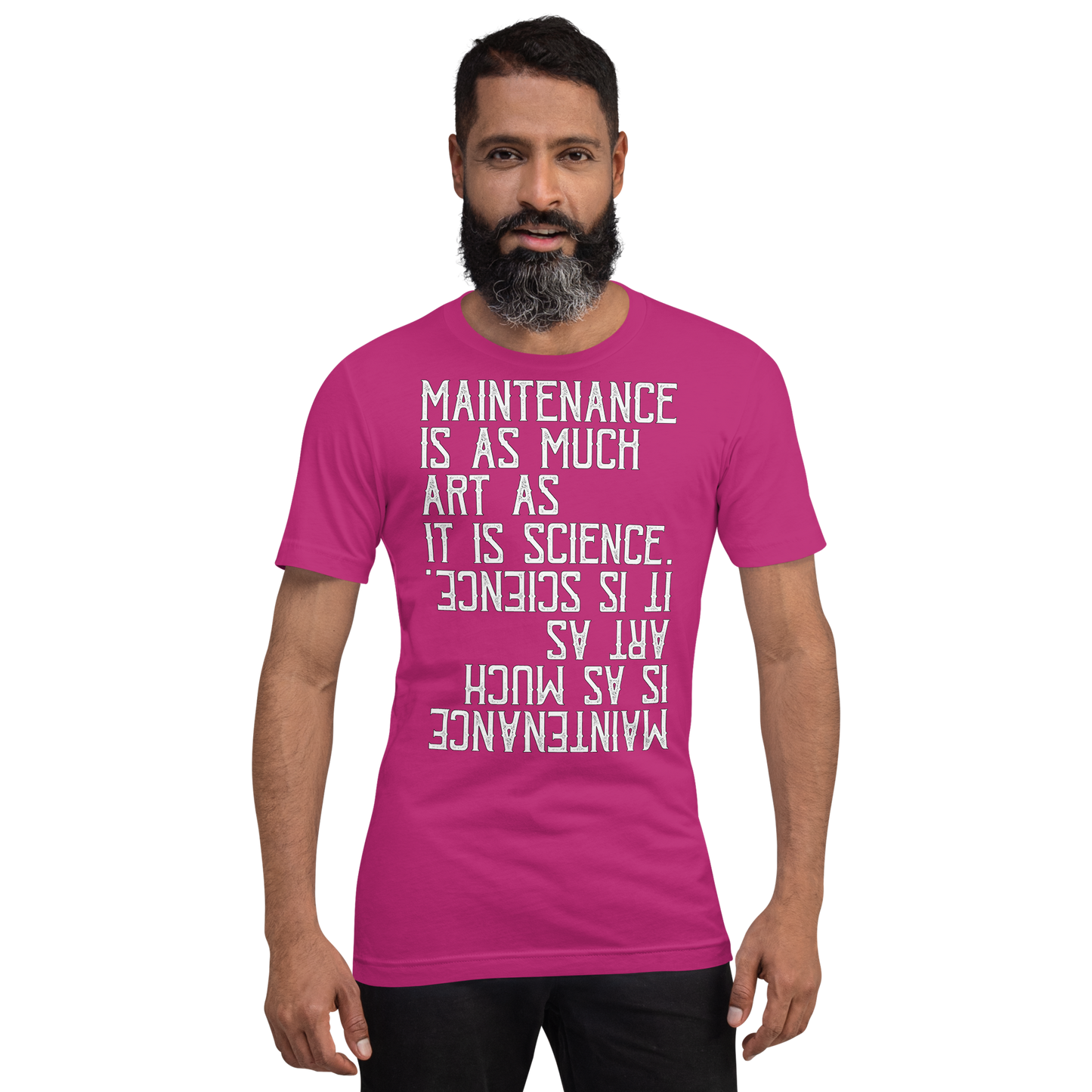 unisex T-paita maintenece