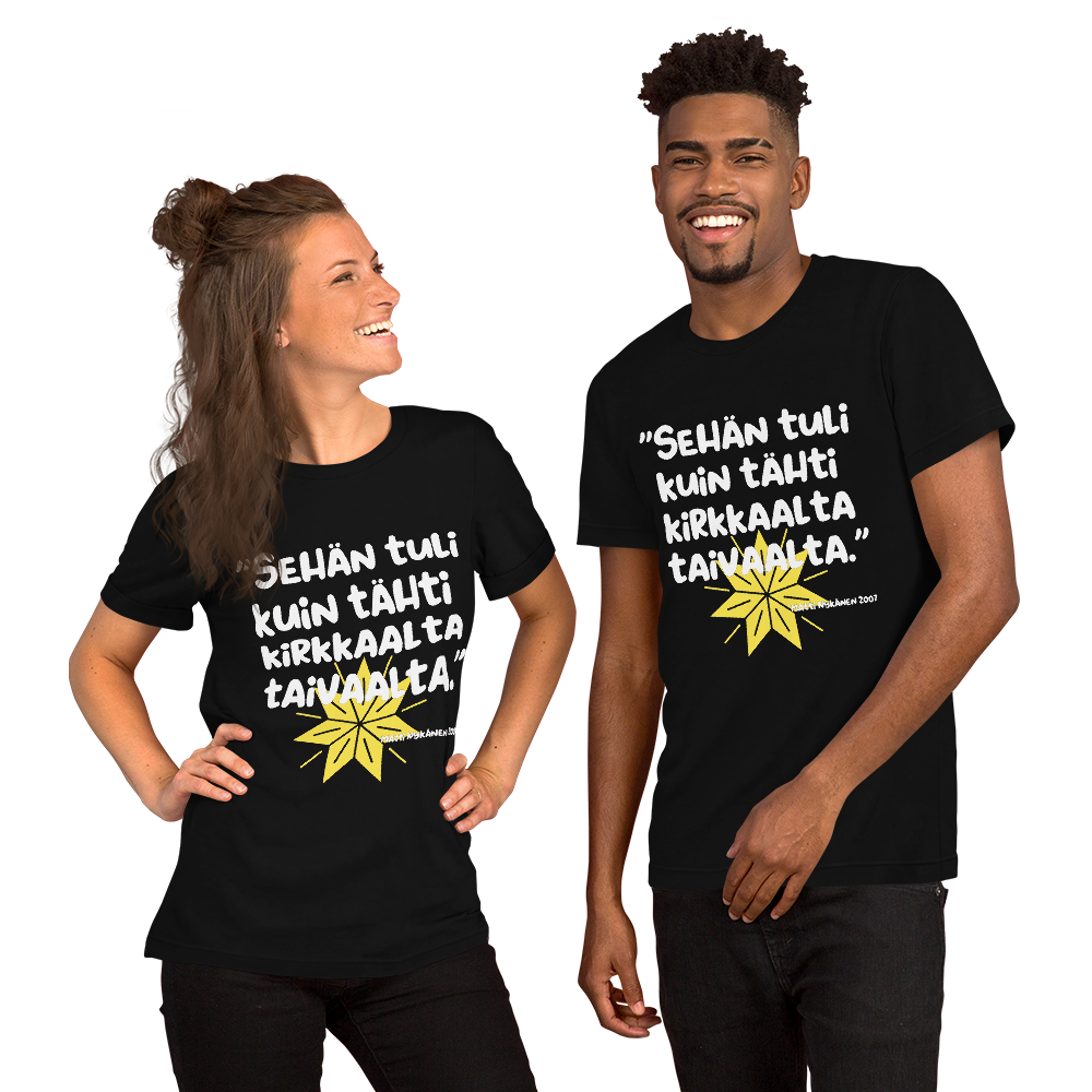 unisex T-shirt Matti Nykänen: star