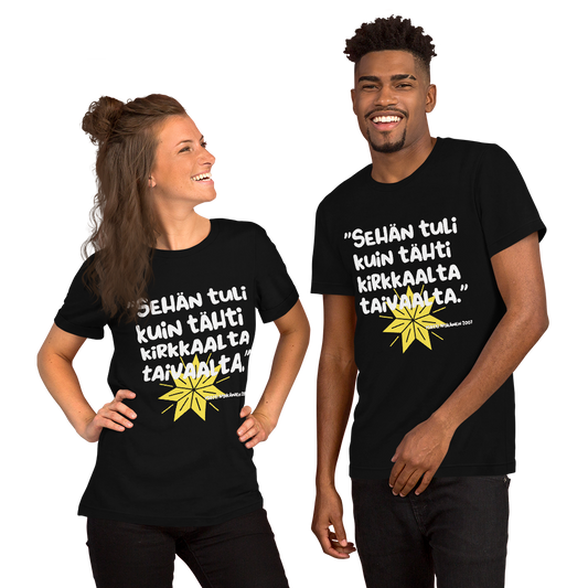 unisex T-paita Matti Nykänen: tähti