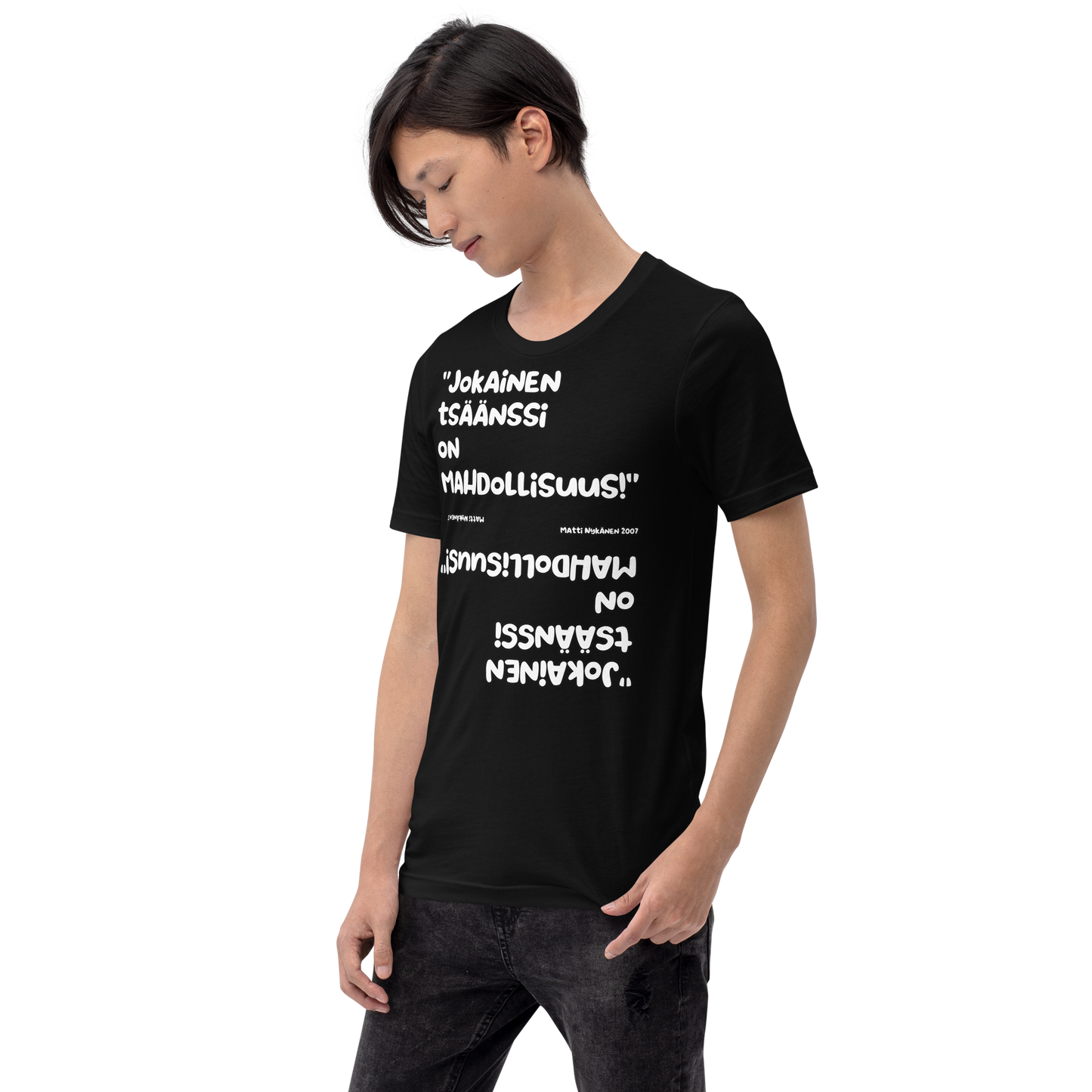 unisex T-shirt Matti Nykänen: every day