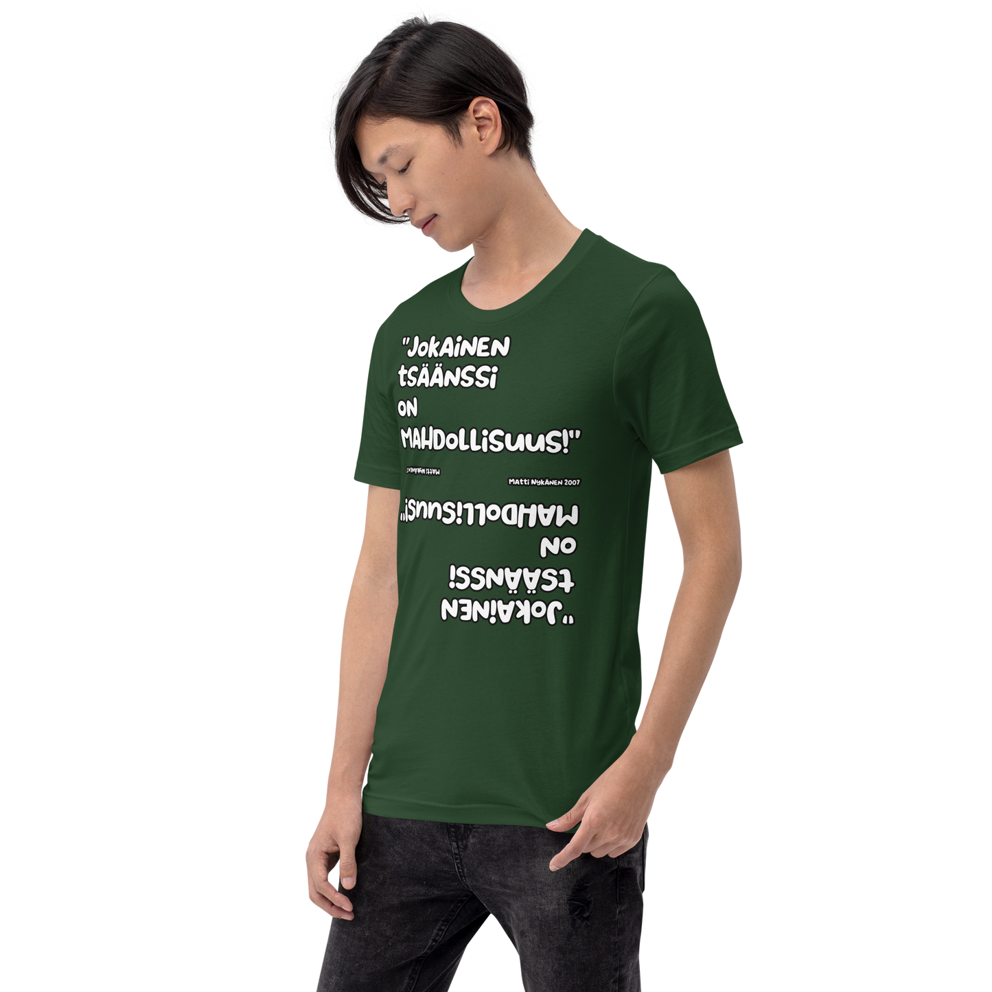 unisex T-shirt Matti Nykänen: every day