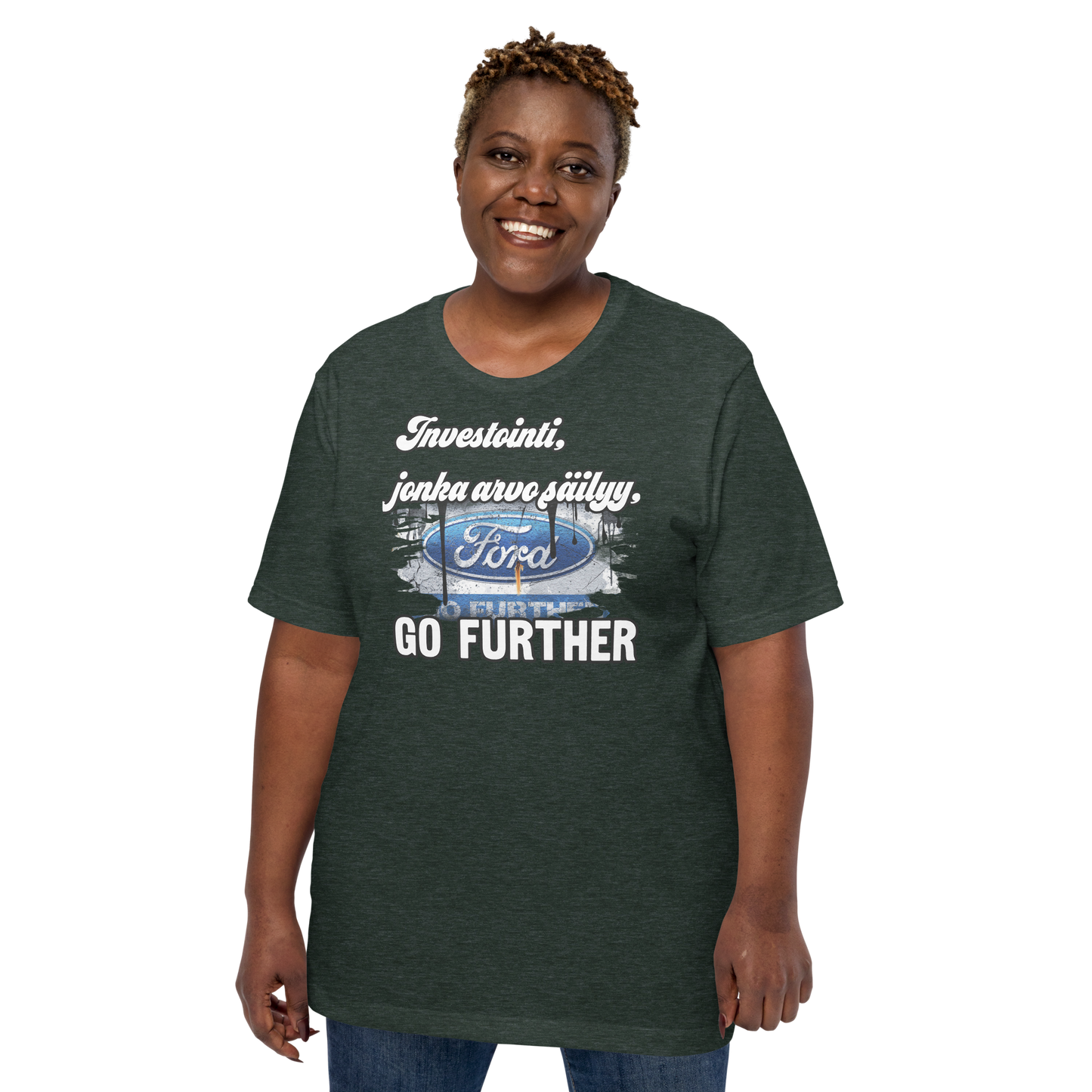 Unisex t-paita - ford Go Further