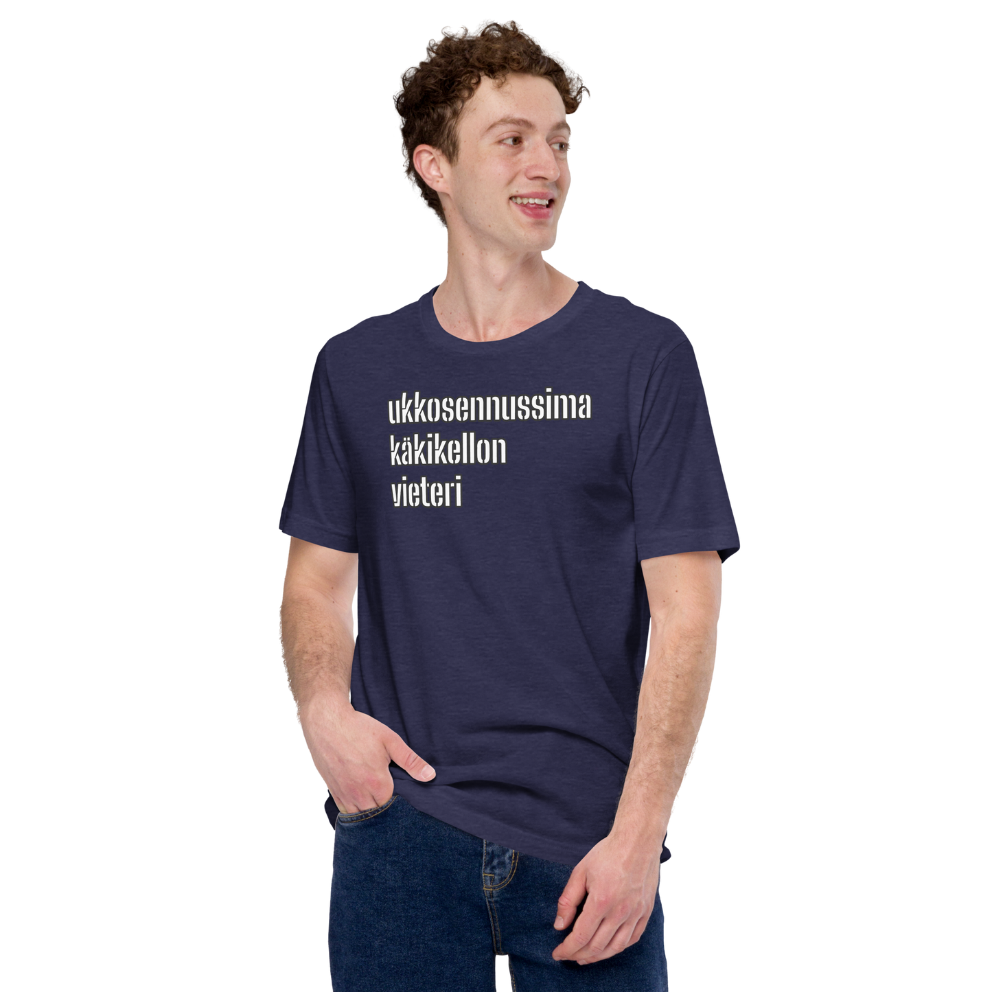 Unisex t-shirt - ukkosennussima käkikellon vieteri