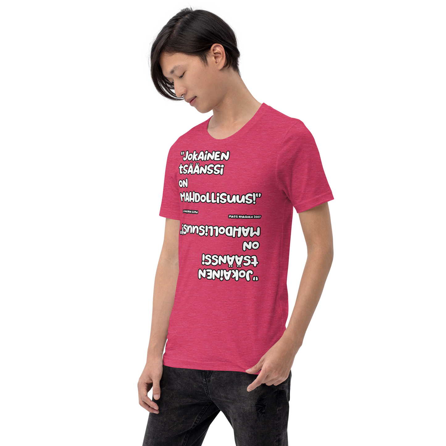 unisex T-shirt Matti Nykänen: every day