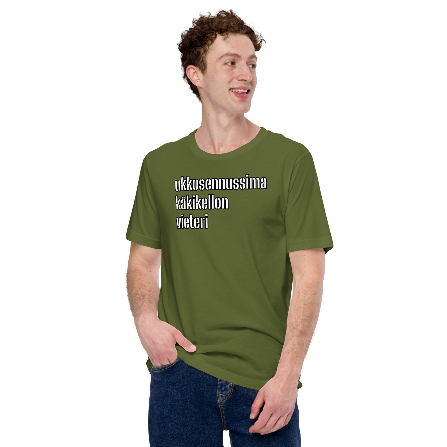 Unisex t-shirt - ukkosennussima käkikellon vieteri