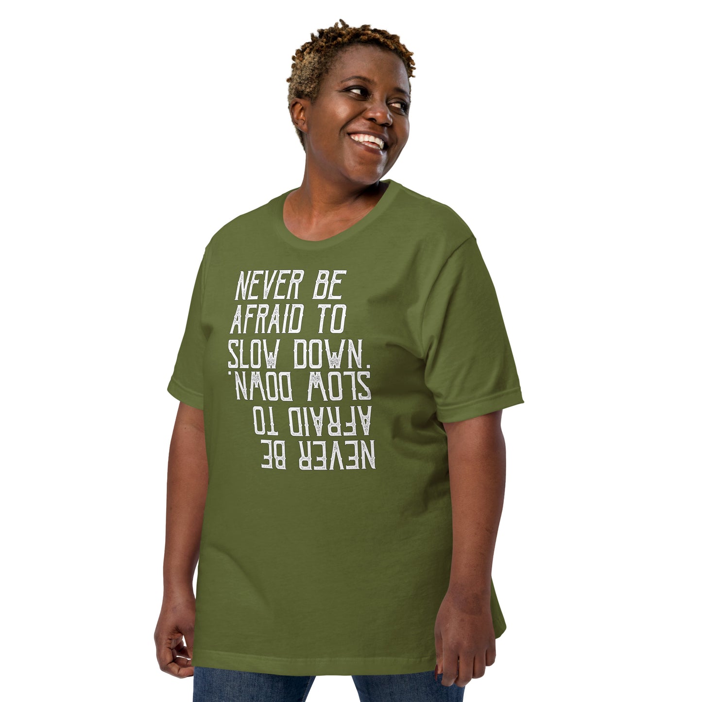 Unisex t-paita slow down