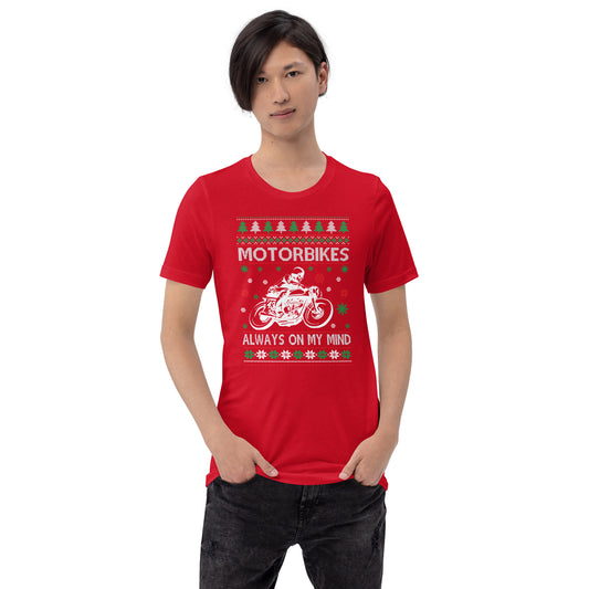 Unisex t-shirt - motorbikes always on my mind