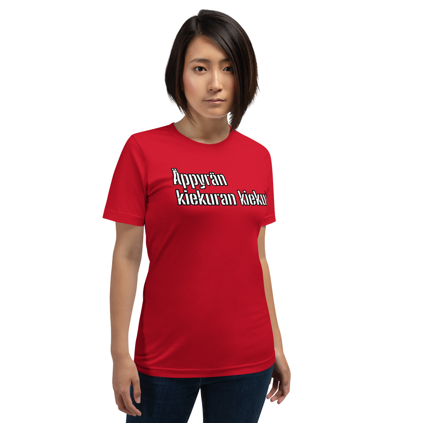 Unisex t-shirt - Äppyrän kiekuran kiekura