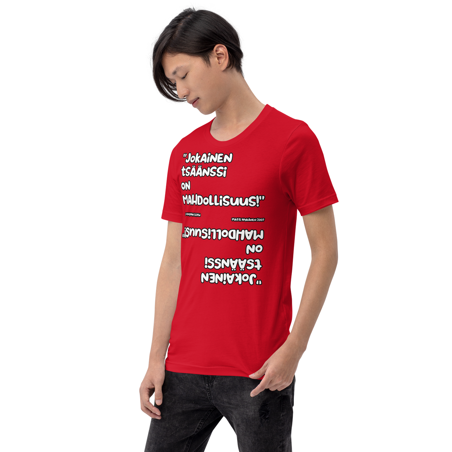 unisex T-shirt Matti Nykänen: every day